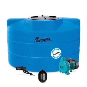 Cisterna 1,200 L con Bomba